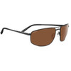 Serengeti Modugno Sunglasses - Matte Black, Mineral Polarized