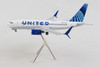 Gemini200 United 737-700 1/200 Reg# N21723 Flaps Down