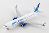 GeminiJets United 737MAX8 1/400 Being United Reg# N27261