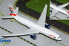 Gemini200 British Airways 777-200ER 1/200 Reg# G-YMMS Flaps Down