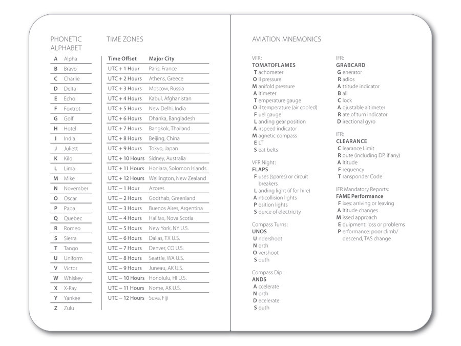 ASA Flight Notes