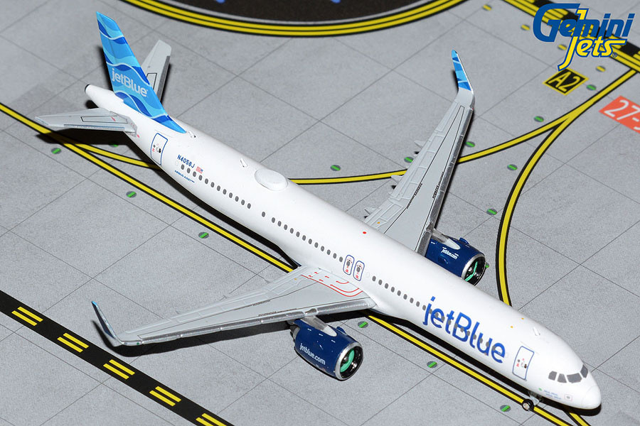 GeminiJets JetBlue A321neo 1/400 Streamers Reg# N4058J - Pilot