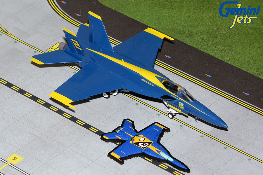 GeminiAces USN Blue Angels F/A-18E Super Hornet 1/72 - Pilot Stuff