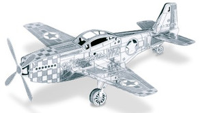 3D Laser Cut Model - P51 Mustang