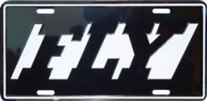 FLY Design License Plate