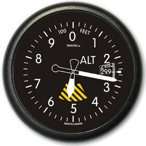 Round Altimeter Fridge Magnet