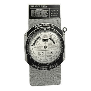 Jeppesen Metal E6-B Flight Computer