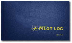 ASA The Standard Pilot Logbook - Blue