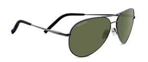 Serengeti Carrara Sunglasses - Dark Gunmetal, Polarized 555NM
