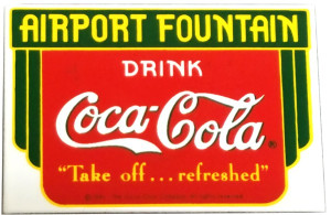 Coca Cola Airport Magnet