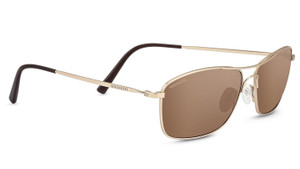 Serengeti Corleone Sunglasses - Matte Soft Gold, Polarized Drivers