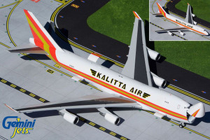 Gemini200 Kalitta 747-400ERF 1/200 Reg#N782CK Interactive Series