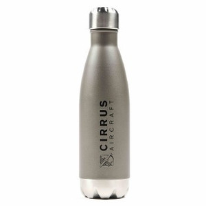 Cirrus Silver Insulated Water Bottle