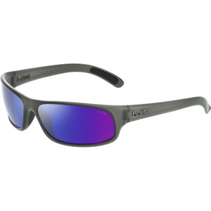 Bolle Anaconda Sunglasses - Grey Crystal Matte, Brown Blue