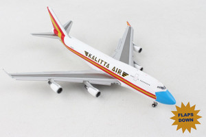 Gemini Kalitta 747-400BCF 1/400 Flaps Down N744CK Mask Livery