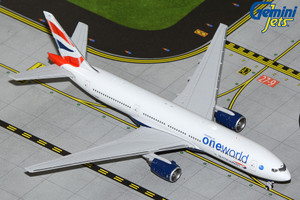 GeminiJets British Airways 777-200ER 1/400 One World Reg# G-YMMR