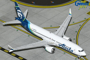 GeminiJets Alaska 737MAX8 1/400 Reg# N801AK