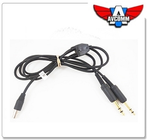 Avcomm AC-747 GA/Helicopter Combo Headset