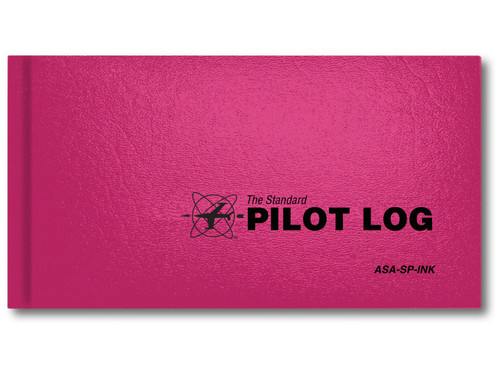 ASA The Standard Pilot Logbook - Pink