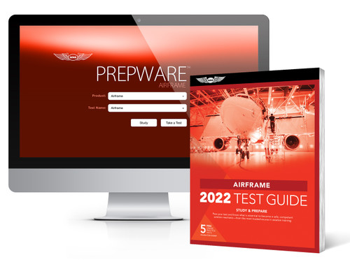 2022 ASA AMT Airframe Test Guide Bundle