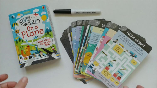 Never Get Bored on a Plane