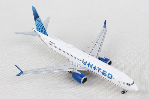 GeminiJets United 737MAX8 1/400 Reg# N27251