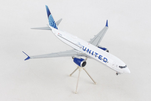 Gemini200 United 737MAX8 1/200 Reg# N27251 - Pilot Stuff Online