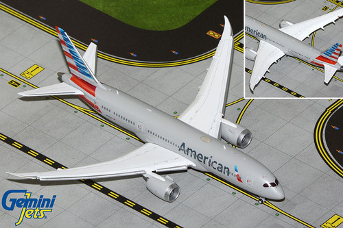 航空機・ヘリコプター GeminiJets American Airlines GEMINI JETS AMERICAN AIRLINES BOEING 707-320C N7555A CHROME