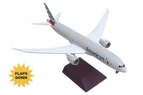 Gemini200 American 787-9 1/200 REG#N836AA Flaps Down