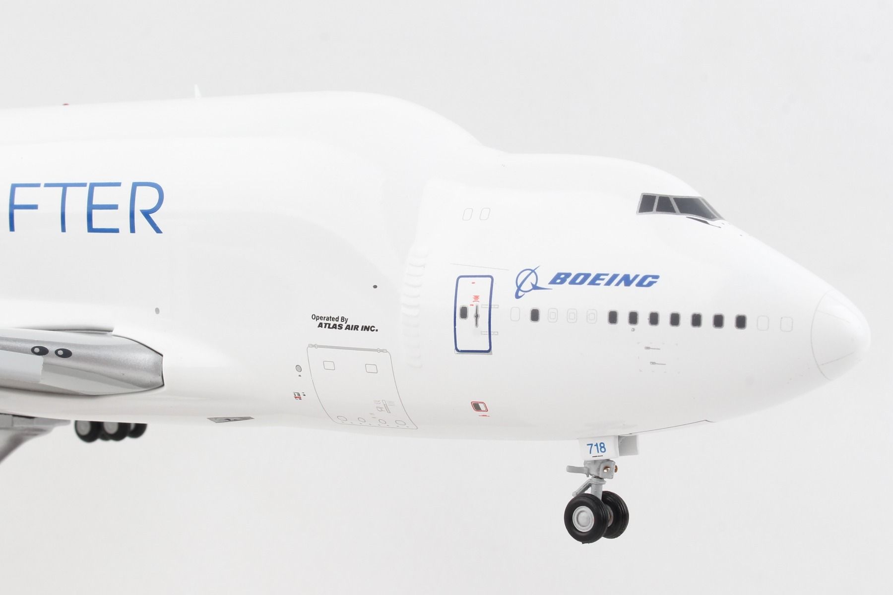 Gemini200 Boeing 747-400LCF 1/200 Dreamlifter N718BA Flaps Down