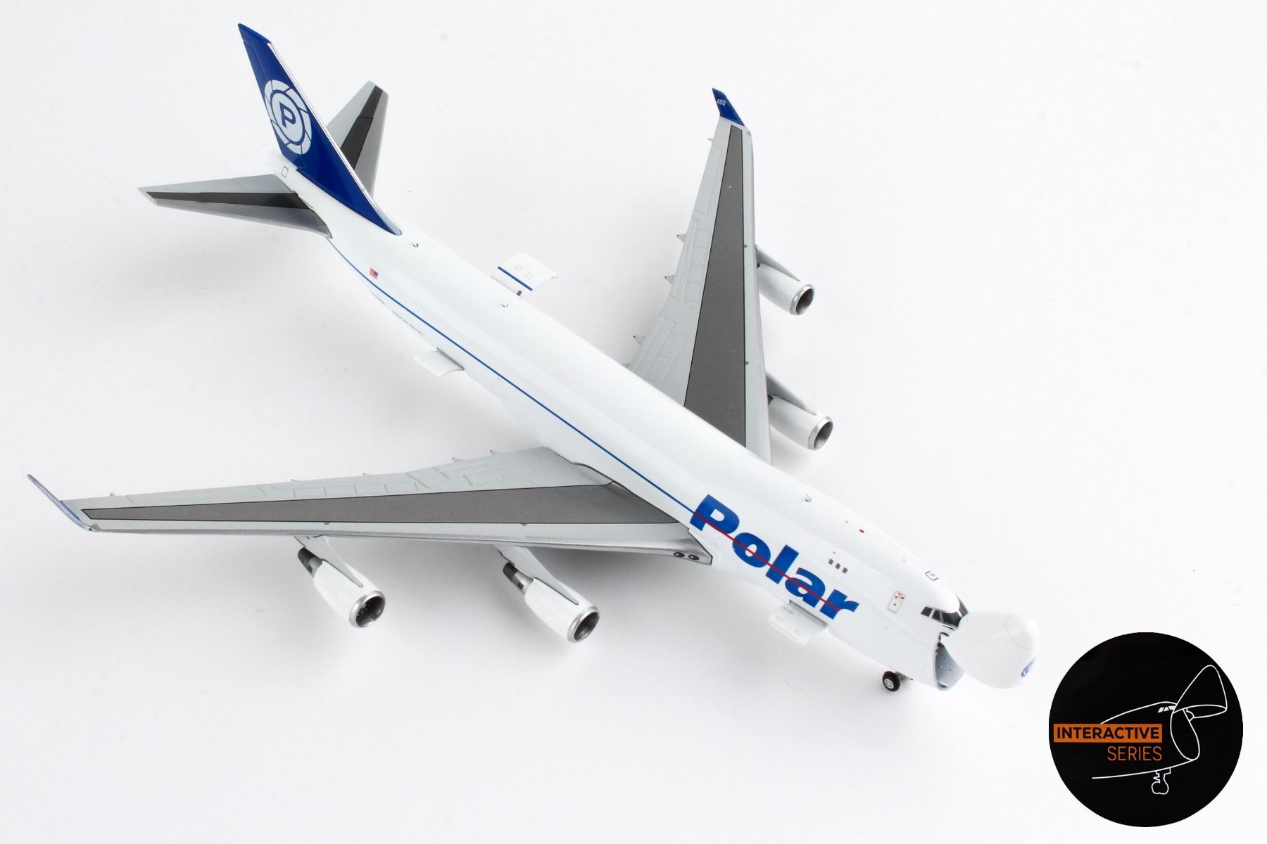 GeminiJets Polar Air Cargo 747-400F 1/400 Interactive - Pilot 