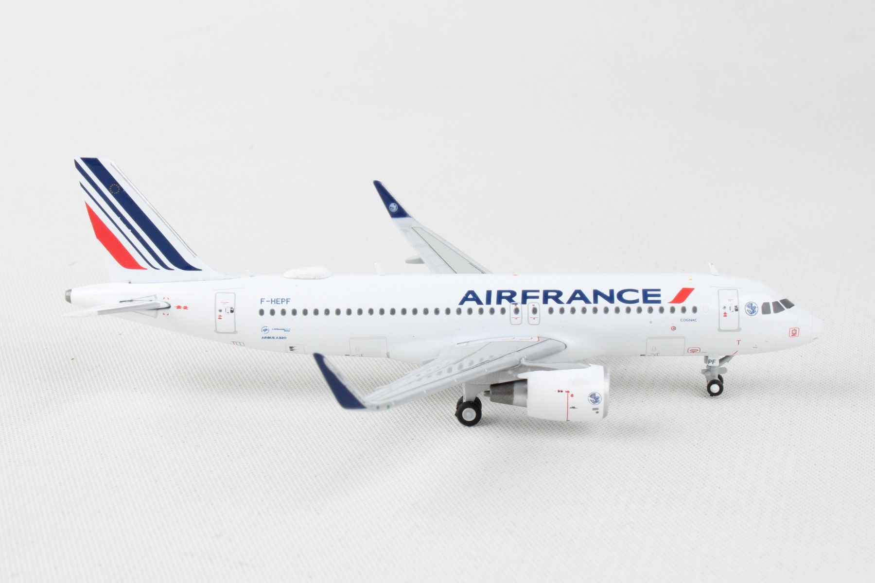 Maquette Avion Gemini Jets Air France A320-200 F-HEPF 1:400 - Modèle Métal Détailé