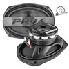 PRV Audio 69MR500CF-NDY-4 6x9" Neodymium Midrange Loudspeaker - 4 Ohm (Pair)