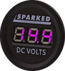 Sparked Innovations Single 12VDC Voltmeter Battery Voltage Monitor