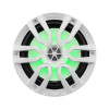 DS18 NXL-8/WH 8" 2-Way Marine Water Resistant Speaker with RGB LED Lights 125W RMS - White