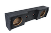 Atrend A152-12CP Dual 12" Sealed Subwoofer Enclosure for 1999-2007 Chevrolet Silverado and GMC Sierra Extended Cab