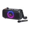 JBL PartyBox On-the-Go Essential Portable Party Speaker with Built-in Lights and Wireless Mic