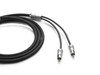 JL Audio XE-BLKAIC2-12 2-Channel Premium Twisted RCA Cables - 12ft 