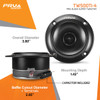 PRV Audio TW500Ti-4 3.75" 120W RMS Super Tweeters (Pair) 