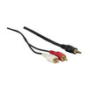 Axxess AX35R-6 3.5mm Male to RCA Male - 6ft
