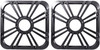 Kicker 11L710GLC 10" Square Subwoofer LED Grille - Charcoal