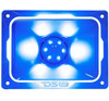 DS18 PRO-TW5L 4" x 5.35" Super Bullet Tweeter with RGB LED Lights 250W RMS - 4 Ohm