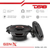 DS18 GEN-X 5.25" 2-Way Coaxial Speakers 45 Watts RMS - 4 Ohm