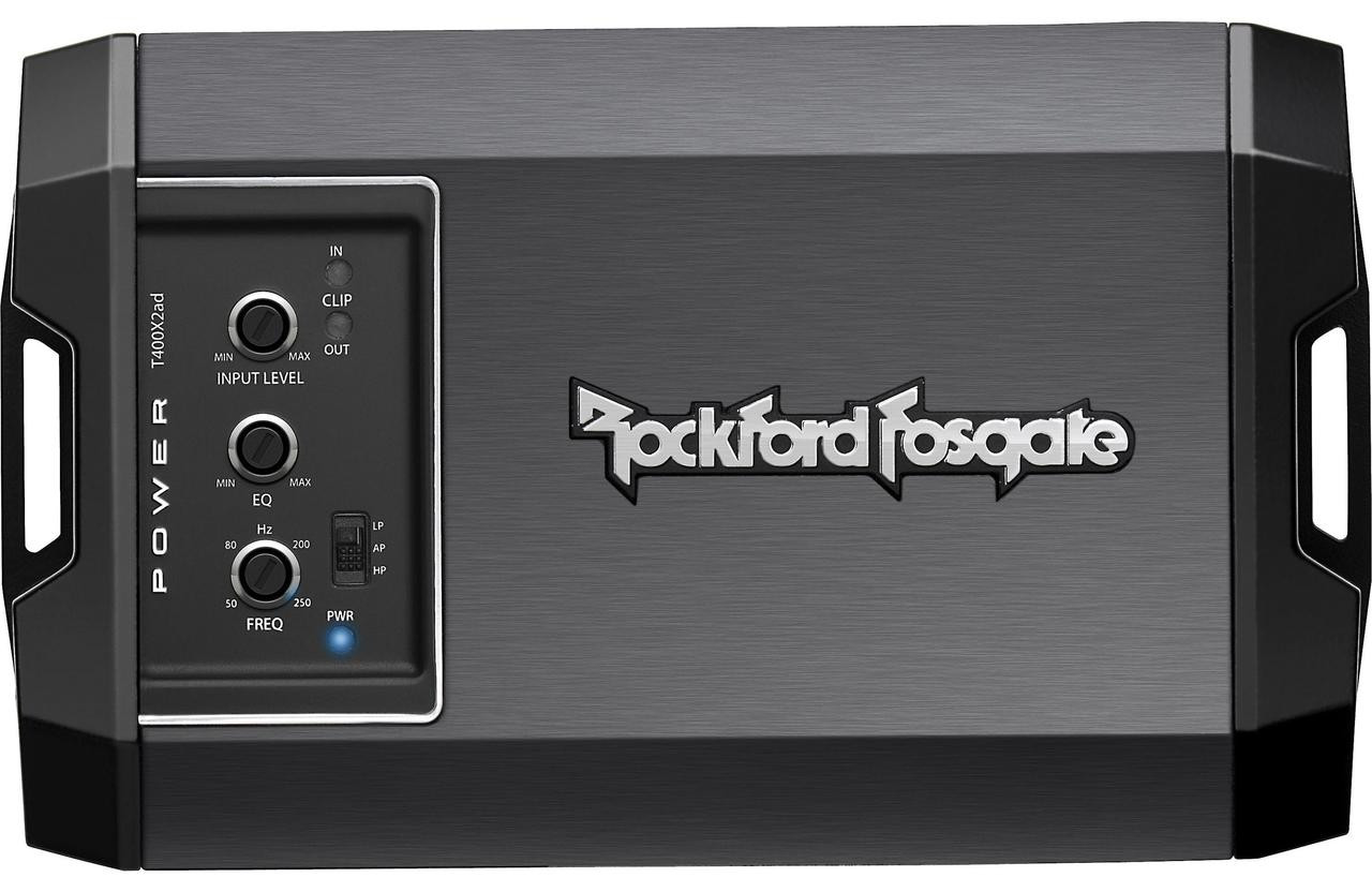 Rockford Fosgate T400X2AD Power 400 Watt Class-AD 2-Channel