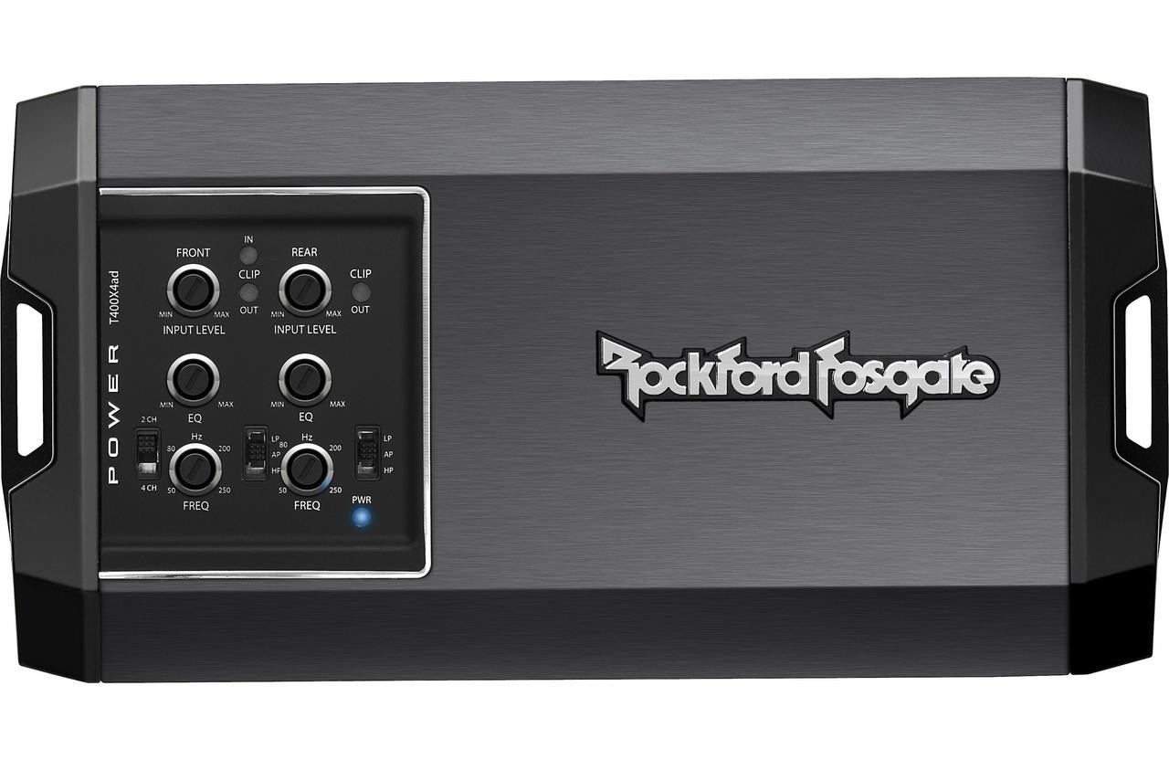 Rockford Fosgate T400X4AD Power 400 Watt Class-ad 4-Channel
