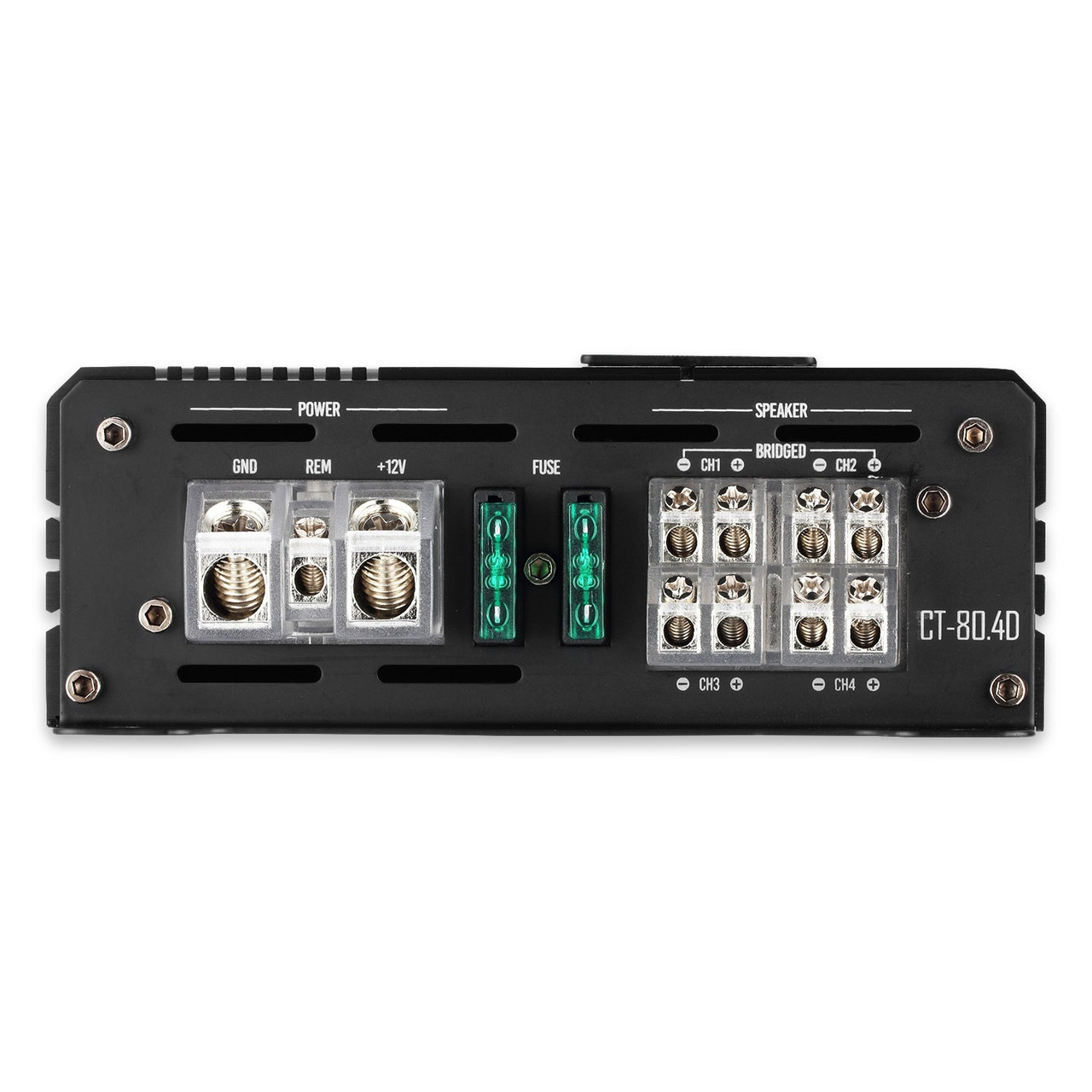 CT Sounds CT-80.4D 4-Channel Car Audio Amplifier - 125W RMS x 4