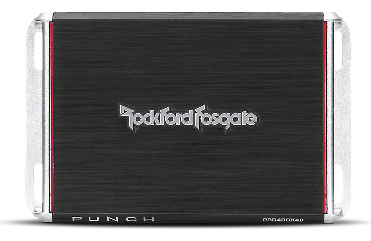 Rockford Fosgate PBR400X4D Punch 400 Watt Full-Range 4-Channel