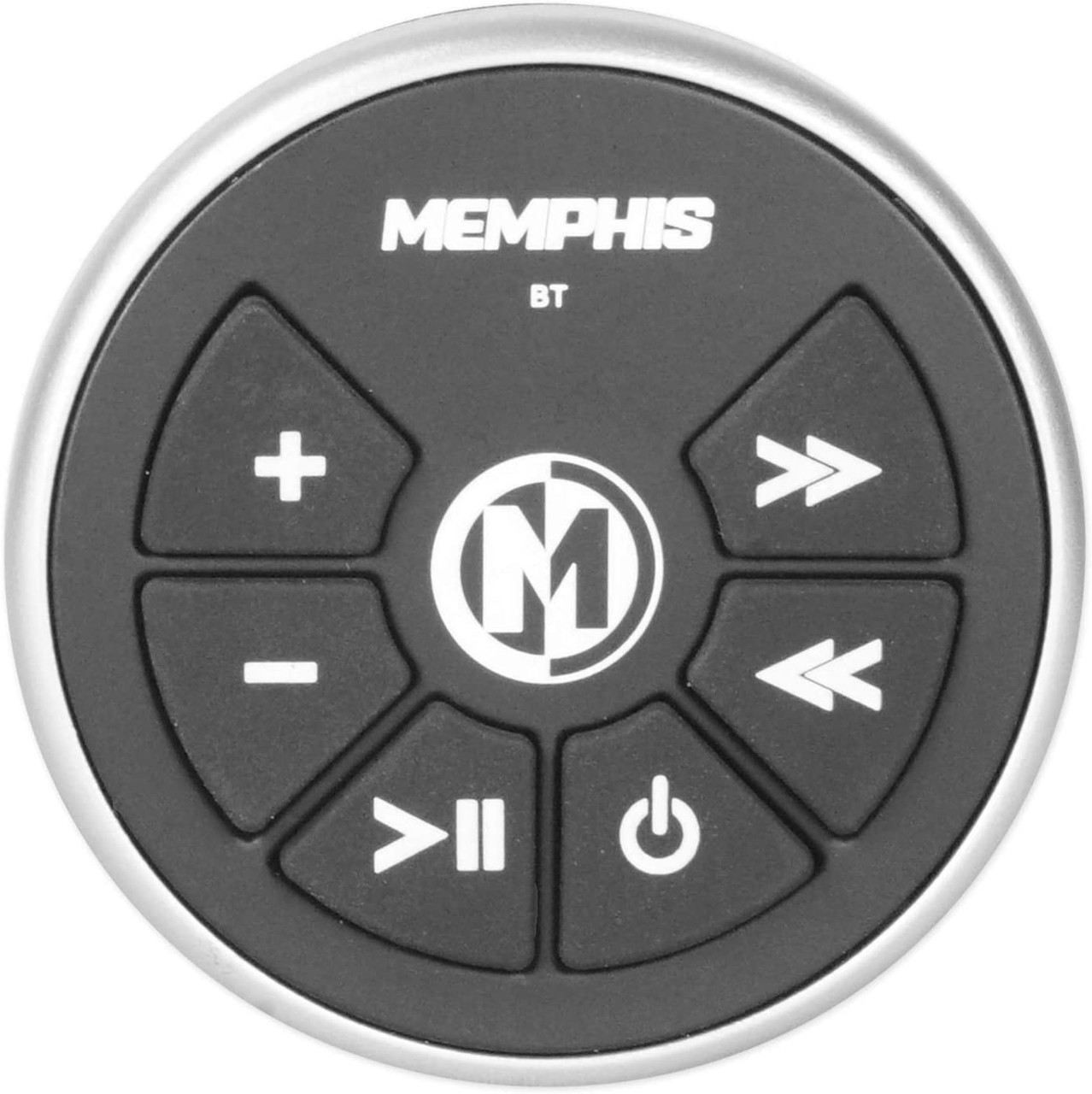 Memphis Audio MXABMC2BT Powersports Handlebar Bluetooth Sound System Chrome Singh Electronics