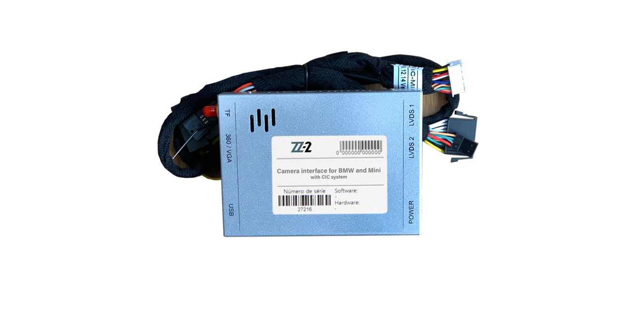 ZZ2 IC-CIC Front and Rear View Camera Interface for Select BMW Vehicles