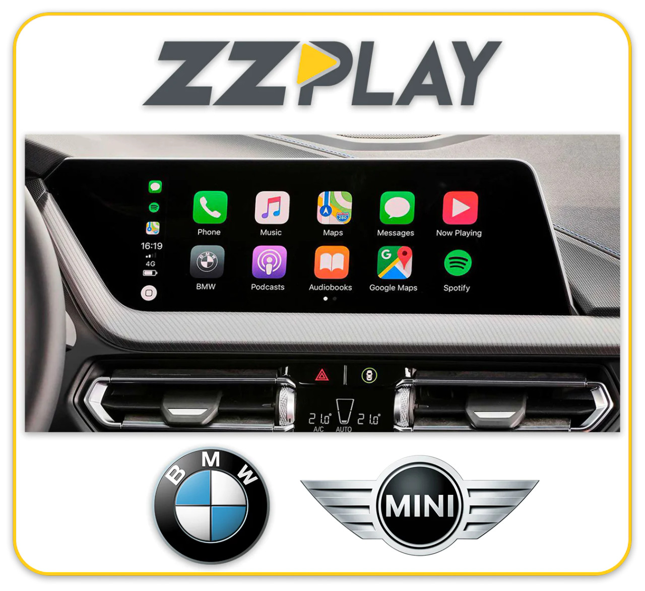 ZZ2 IT3-EVO Wireless CarPlay/Android Auto Interface for Select BMW